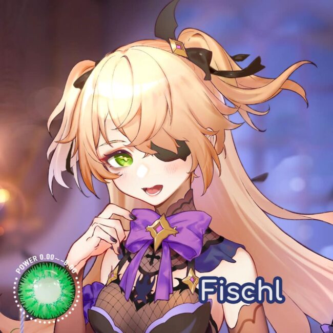 Genshin Impact Fischl Cosplay Contact Lenses