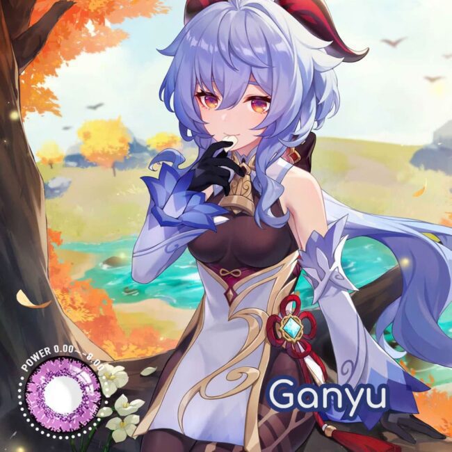Genshin Impact Ganyu Cosplay Contact Lenses