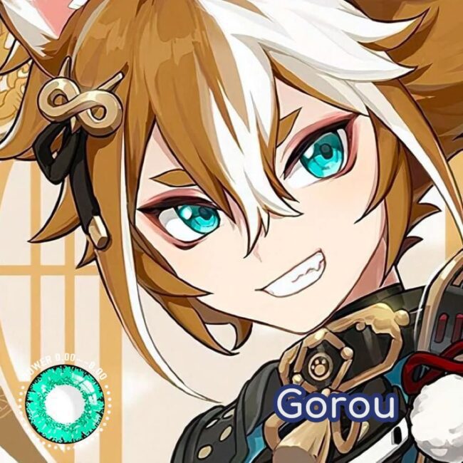 Genshin Impact Gorou Cosplay Contact Lenses