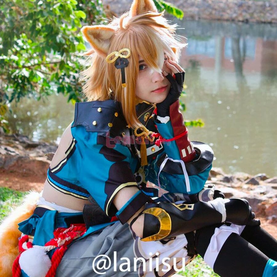 Genshin Impact Gorou Cosplay Contact Lenses