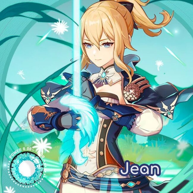 Genshin Impact Jean Cosplay Contact Lenses