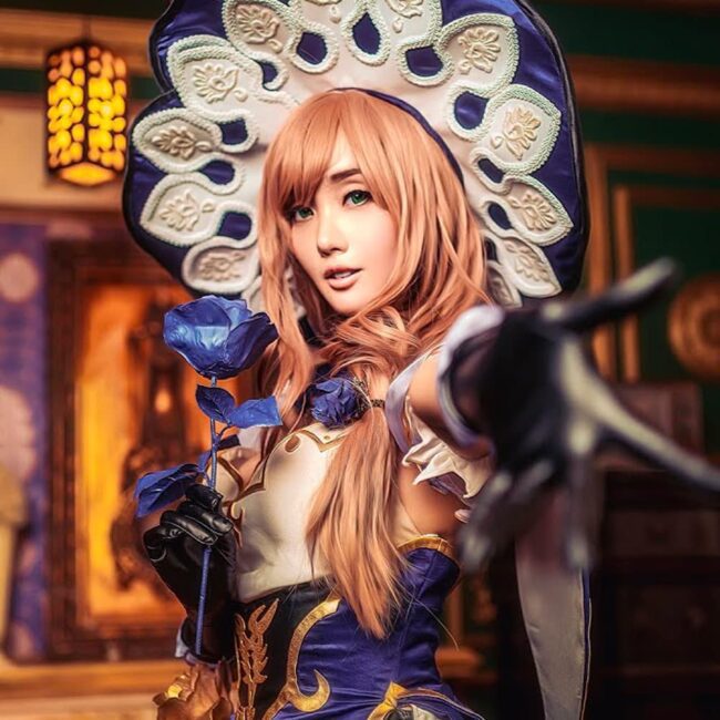 Genshin Impact Lisa Cosplay Contact Lenses - Colored Contacts Genshin Impact Lisa Cosplay Contact Lenses