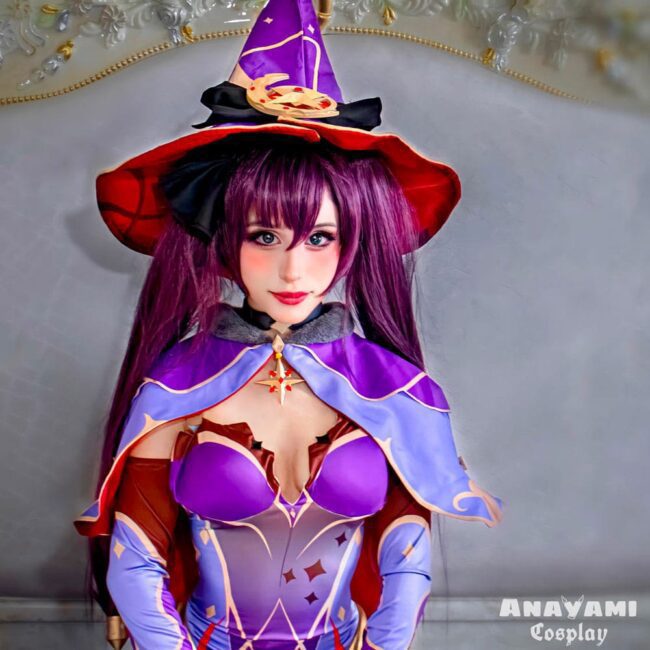 Genshin Impact Mona Cosplay Contact Lenses - Colored Contacts Genshin Impact Mona Cosplay Contact Lenses