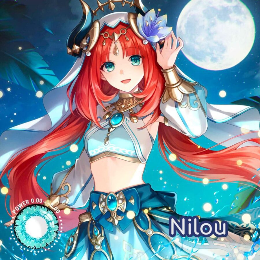 Genshin Impact Nilou Cosplay Contact Lenses