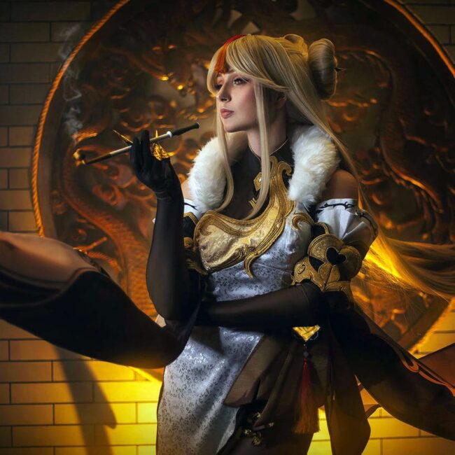 Genshin Impact Ningguang Cosplay Contact Lenses - Colored Contacts Genshin Impact Ningguang Cosplay Contact Lenses