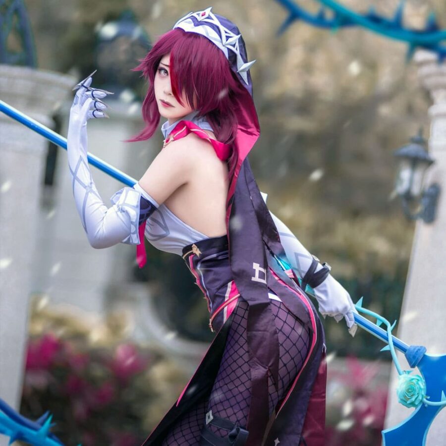 Genshin Impact Rosaria Cosplay Contact Lenses