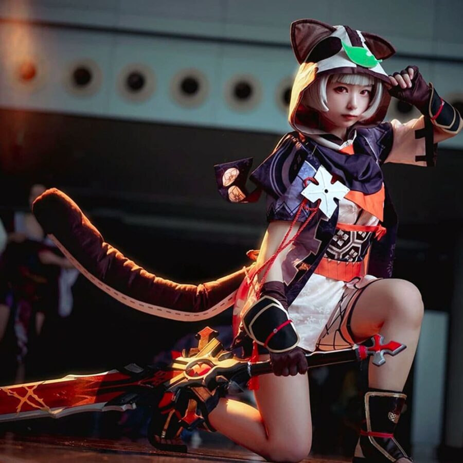 Genshin Impact Sayu Cosplay Contact Lenses