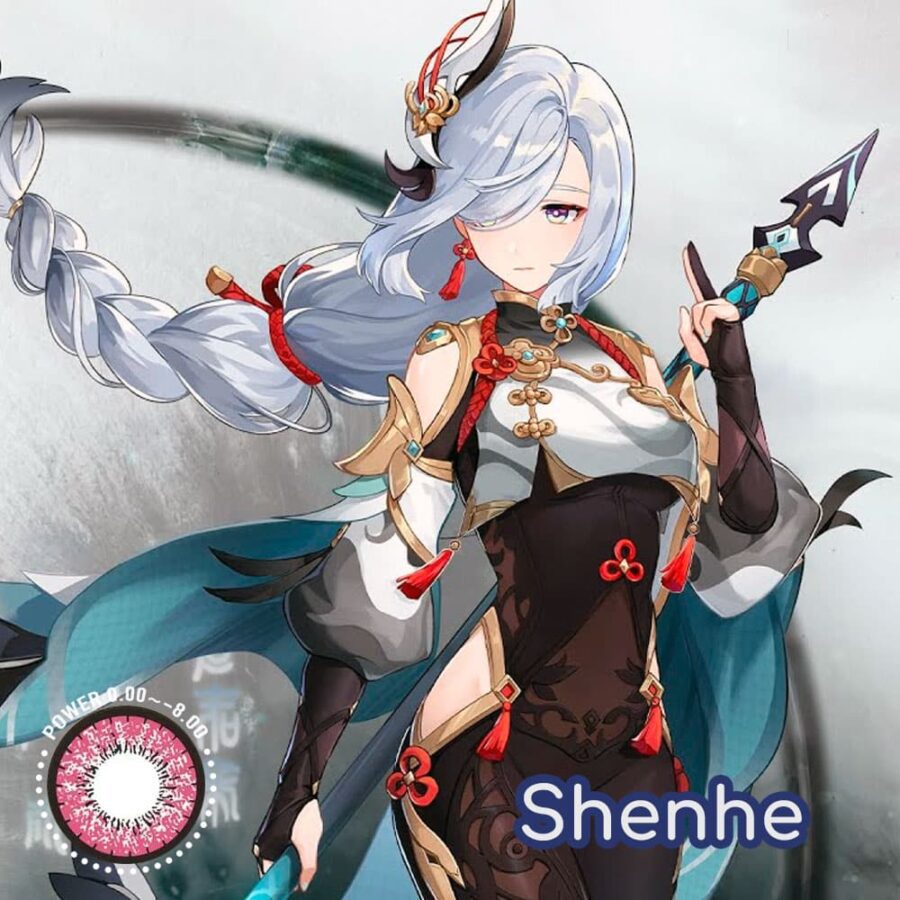 Genshin Impact Shenhe Cosplay Contact Lenses