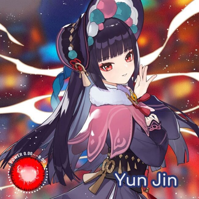 Genshin Impact Yun Jin Cosplay Contact Lenses