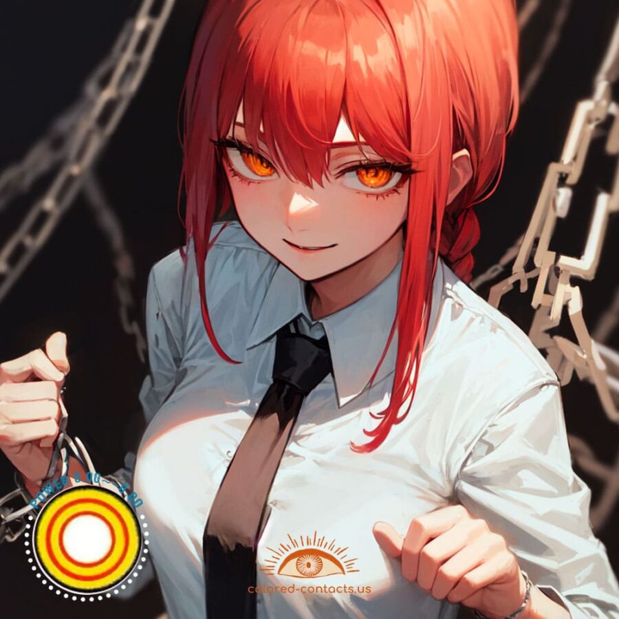 Makima Contact Lenses