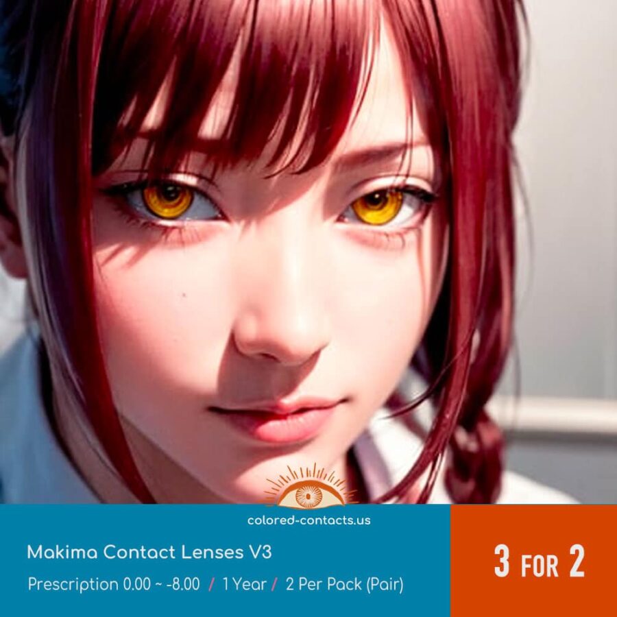 Makima Contact Lenses V3