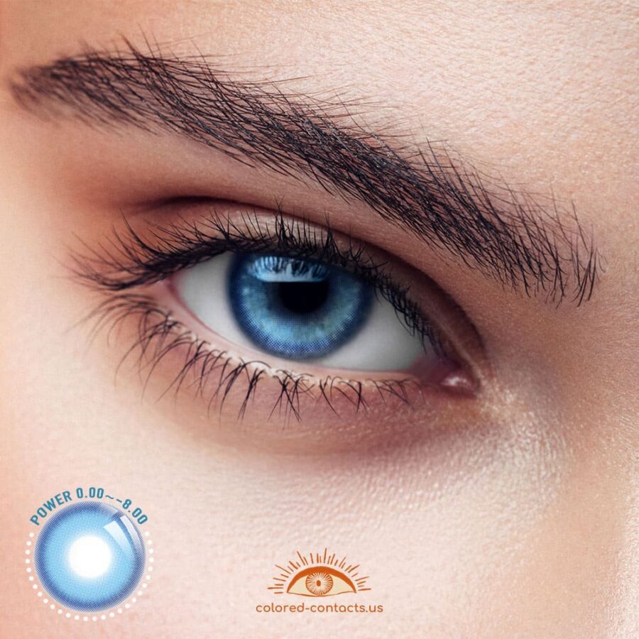 Myukicon Blue Colored Contacts