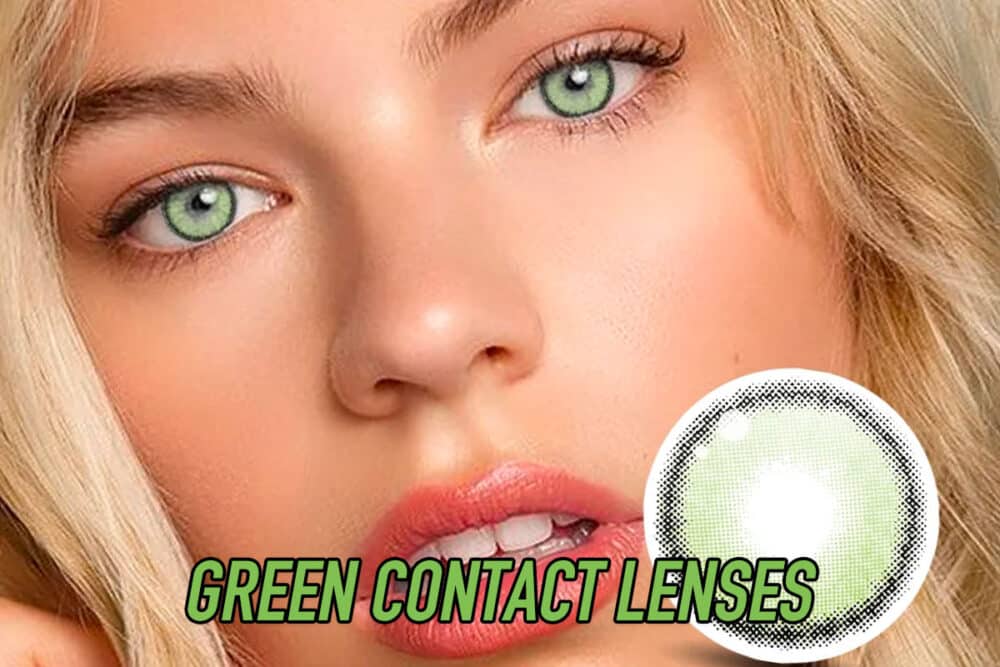Green Colored Contacts: Adding A Pop Of Nature-Inspired Color To Your Look Premium Colored Contact Lenses