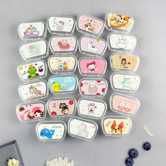Cartoon Contact Lens Case Premium Colored Contact Lenses