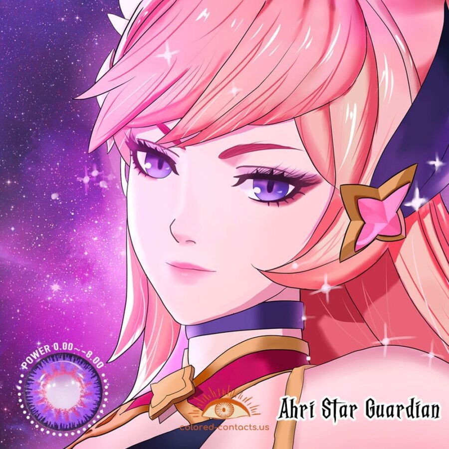 Ahri Star Guardian Cosplay Contact Lenses