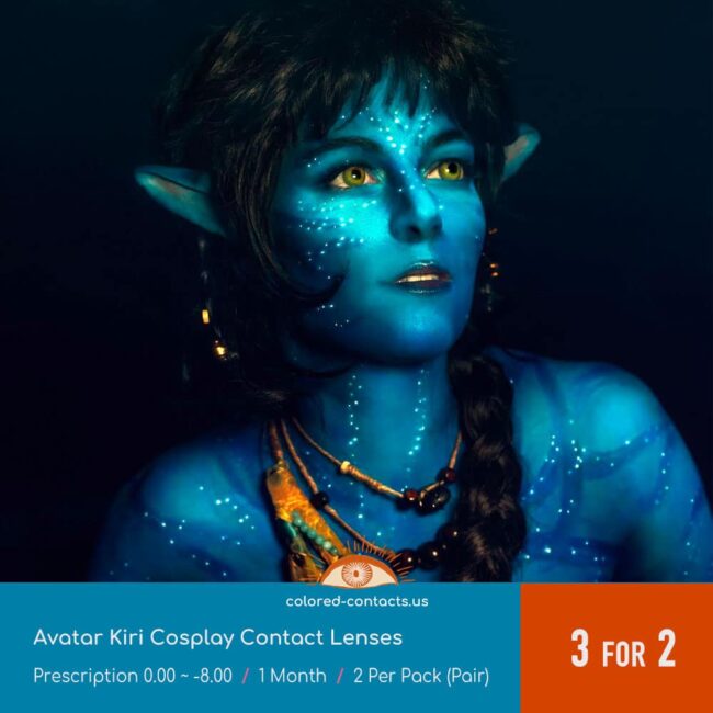 Avatar Kiri Cosplay Contact Lenses Premium Colored Contact Lenses