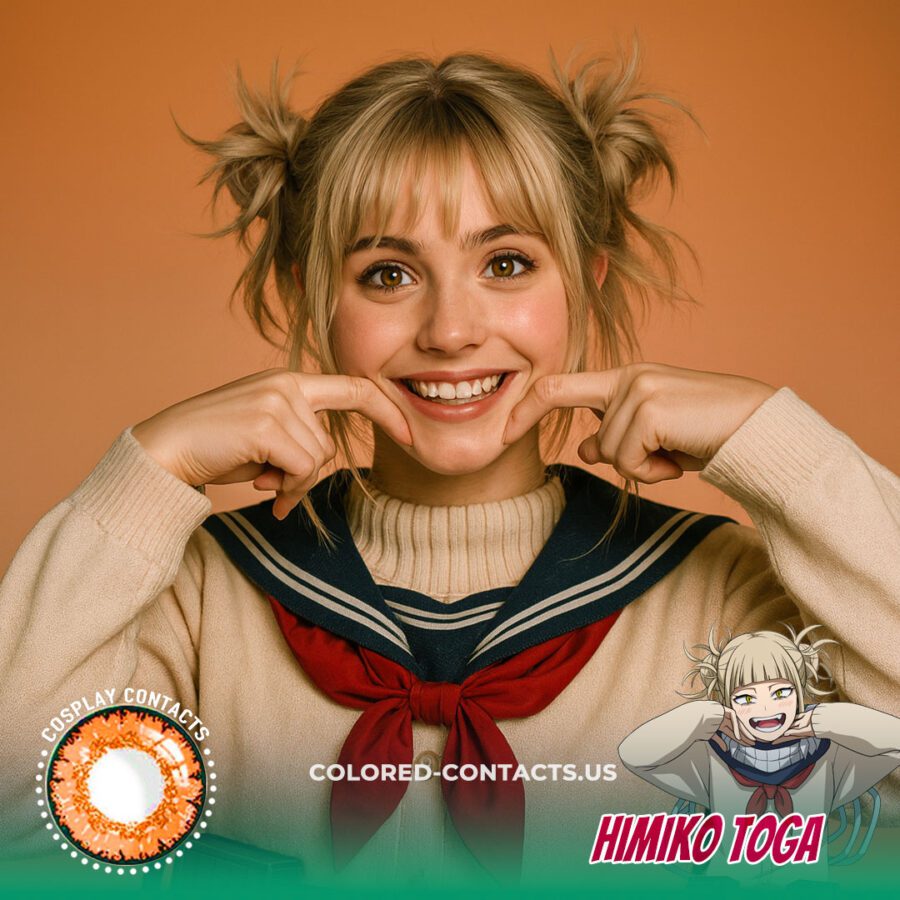 Himiko Toga Cosplay Contact Lenses