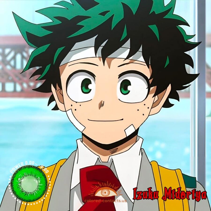 Izuku Midoriya Cosplay Contact Lenses