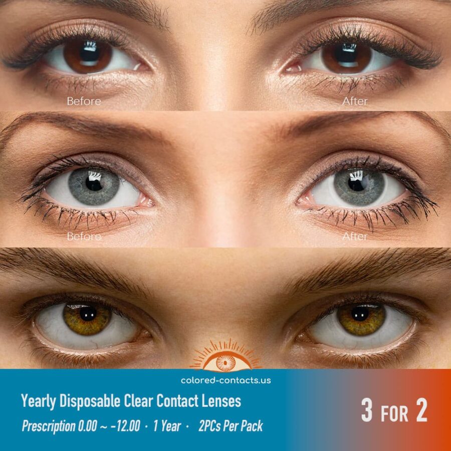 Clear Contact Lenses