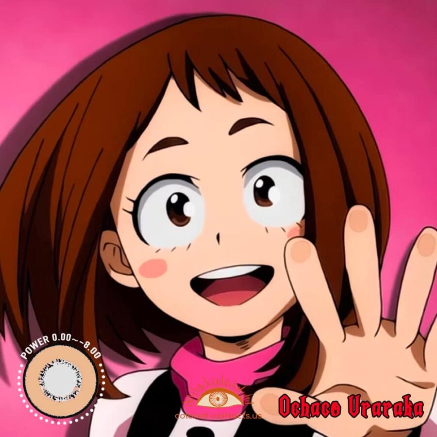 Ochaco Uraraka Cosplay Contact Lenses