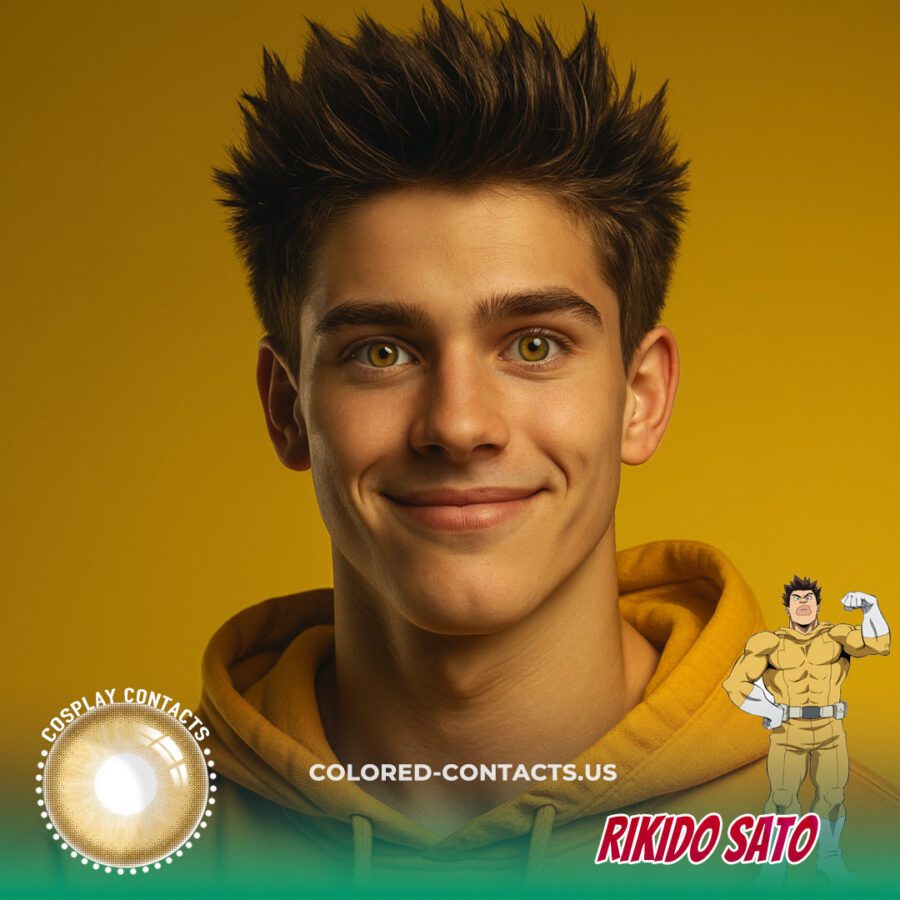 Rikido Sato Cosplay Contact Lenses