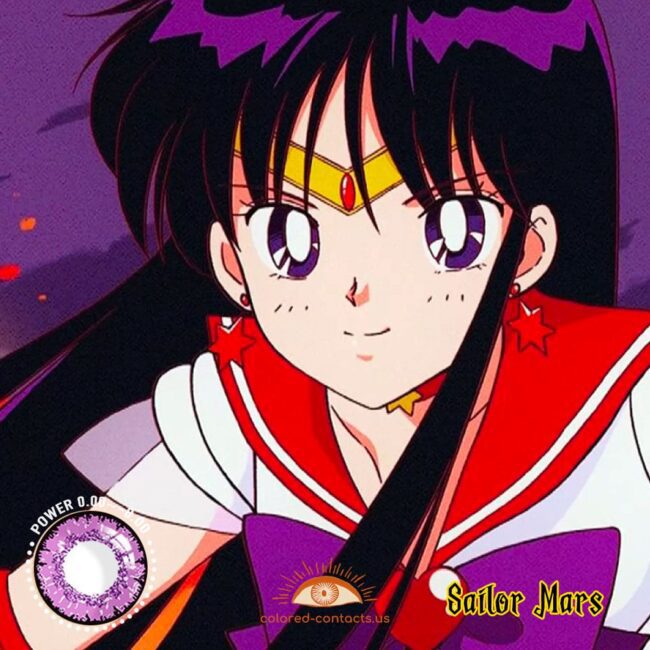 Sailor Mars Cosplay Contact Lenses
