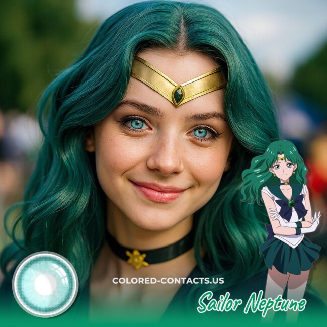 Sailor Neptune Cosplay Contact Lenses