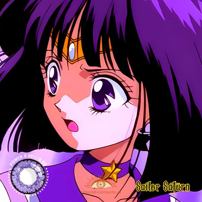 Sailor Saturn Cosplay Contact Lenses