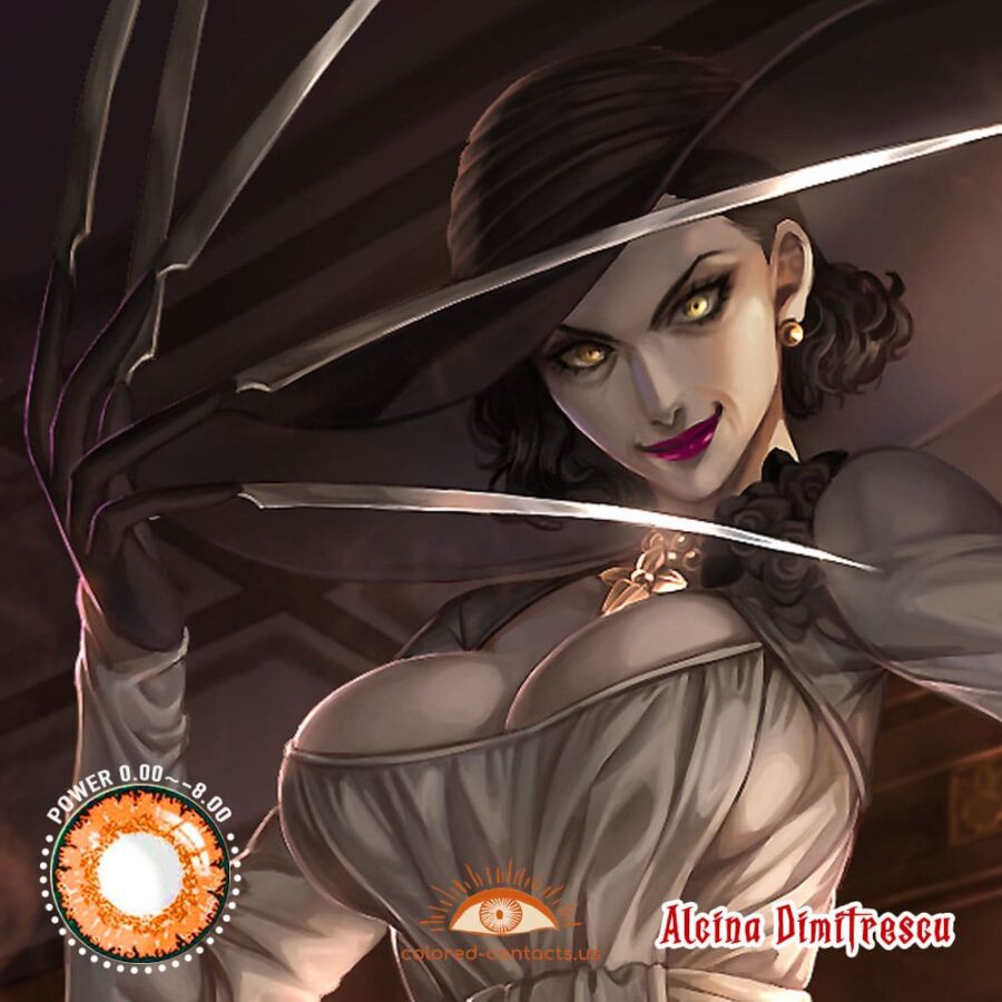 Alcina Dimitrescu Cosplay Contact Lenses