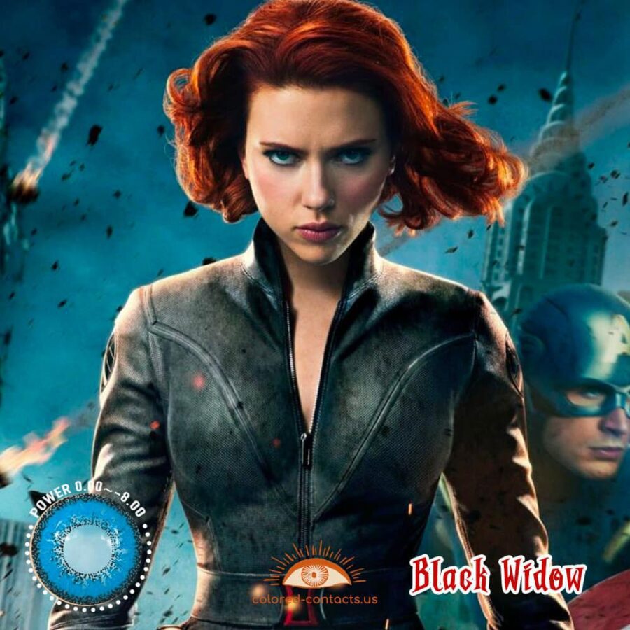 Black Widow Cosplay Contact Lenses