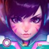 D.va Cosplay Contact Lenses