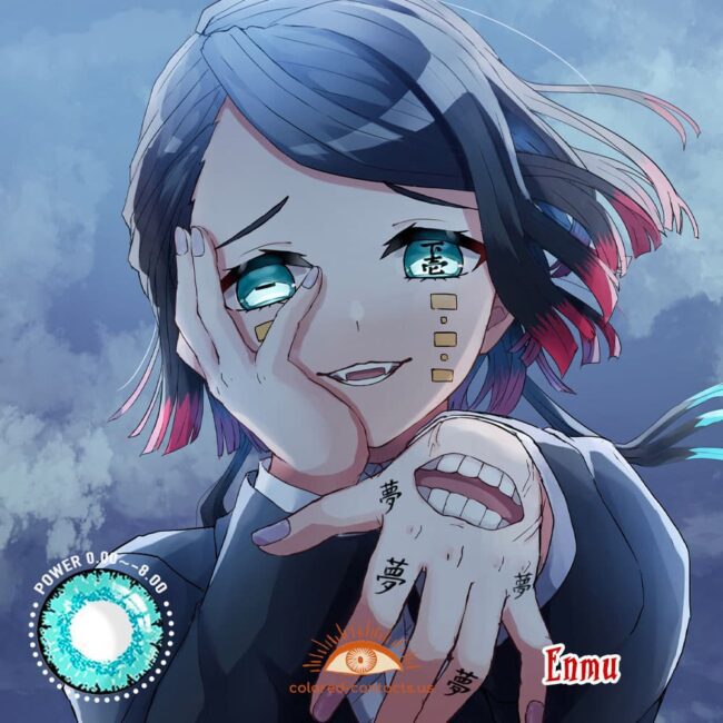 Demon Slayer Enmu Cosplay Contact Lenses