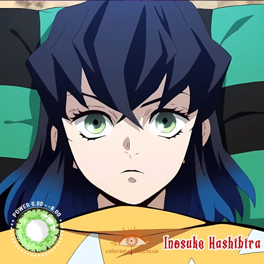 Demon Slayer : Inosuke Hashibira Cosplay Contact Lenses