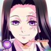 Demon Slayer Kagaya Ubuyashiki Cosplay Contact Lenses - Colored Contacts Demon Slayer Kagaya Ubuyashiki Cosplay Contact Lenses