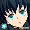 Demon Slayer Muichiro Tokito Cosplay Contact Lenses - Colored Contacts Demon Slayer Muichiro Tokito Cosplay Contact Lenses