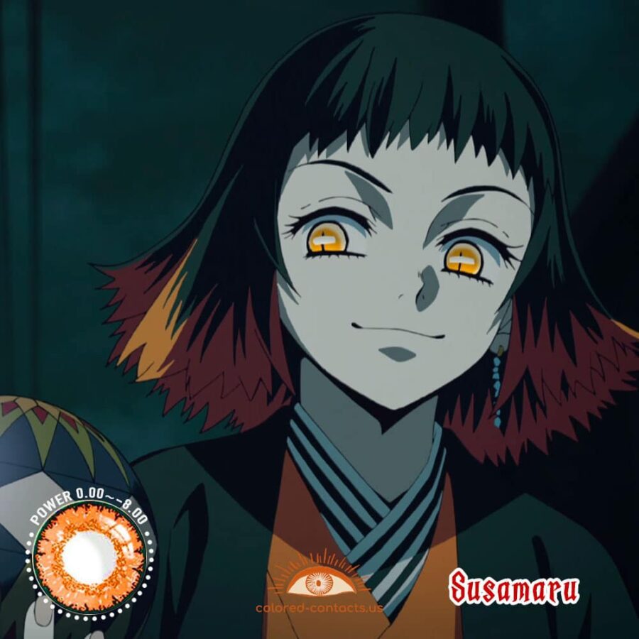 Demon Slayer Susamaru Cosplay Contact Lenses