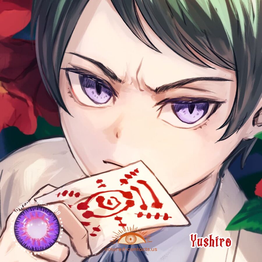 Demon Slayer Yushiro Cosplay Contact Lenses