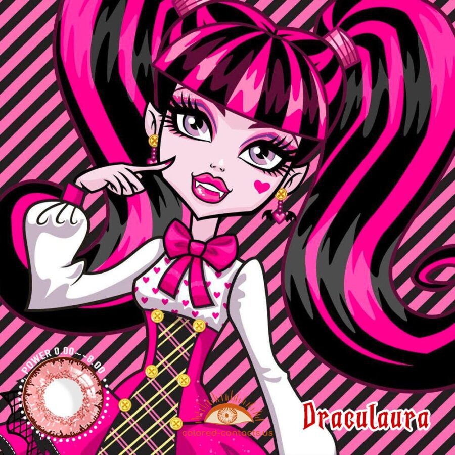 Draculaura Cosplay Contact Lenses