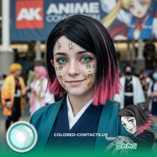 Enmu Cosplay Contact Lenses