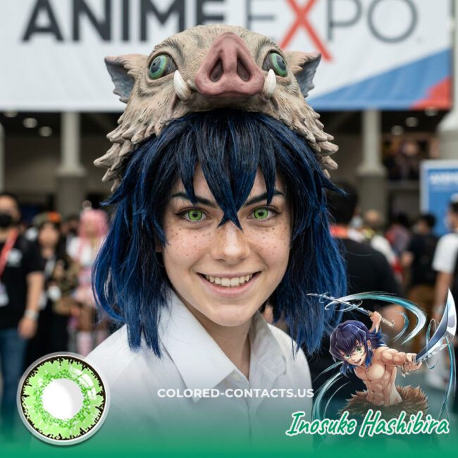 Inosuke Hashibira Cosplay Contact Lenses