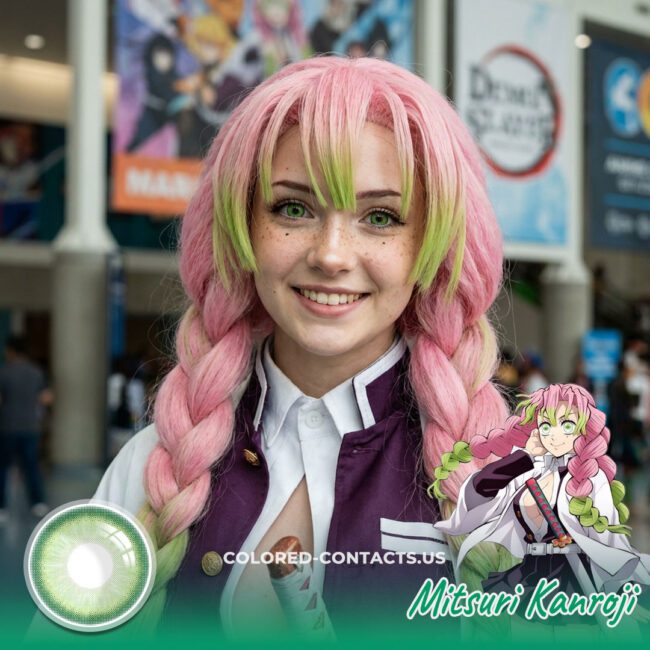 Mitsuri Kanroji Cosplay Contact Lenses