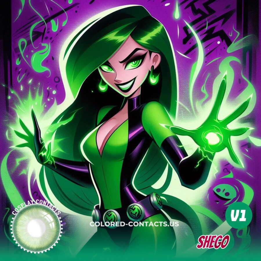 Shego Cosplay Contact Lenses