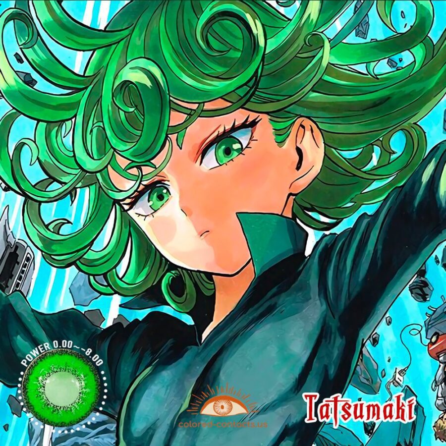 Tatsumaki Cosplay Contact Lenses