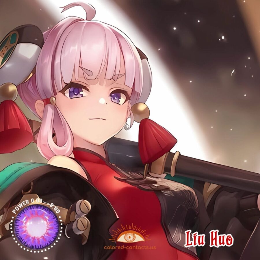 Tower Of Fantasy : Liu Huo Cosplay Contact Lenses