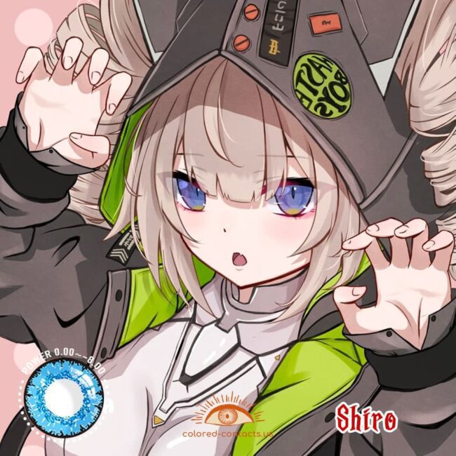 Tower of Fantasy : Shiro Cosplay Contact Lenses