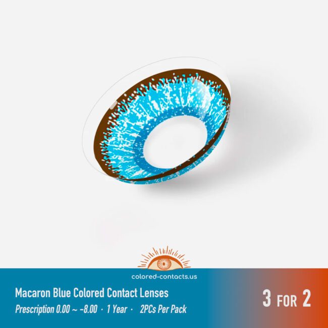 Vinsmoke Sanji Cosplay Contact Lenses - Colored Contacts Vinsmoke Sanji Cosplay Contact Lenses Premium Colored Contact Lenses