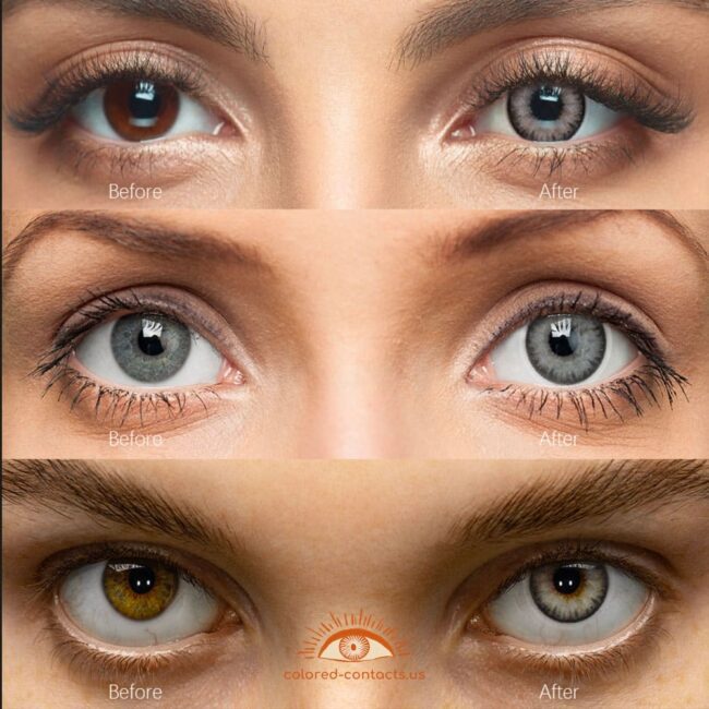 Tequila Gray Colored Contact Lenses - Colored Contacts Tequila Gray Colored Contact Lenses Premium Colored Contact Lenses