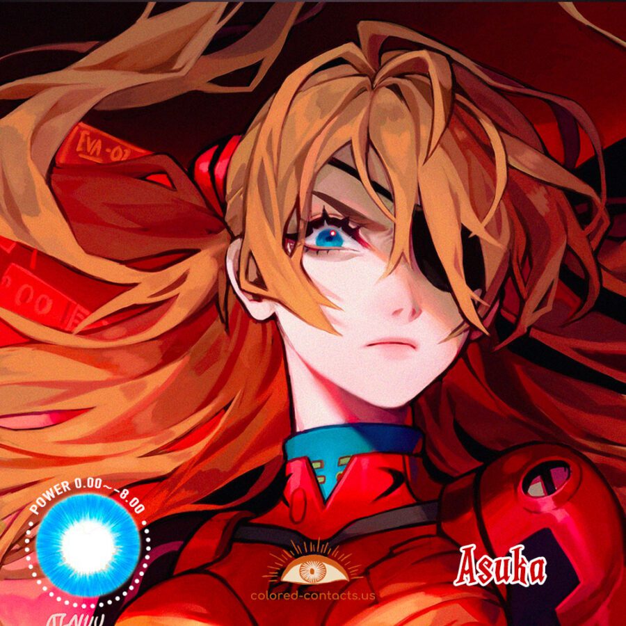 Asuka Cosplay Contact Lenses