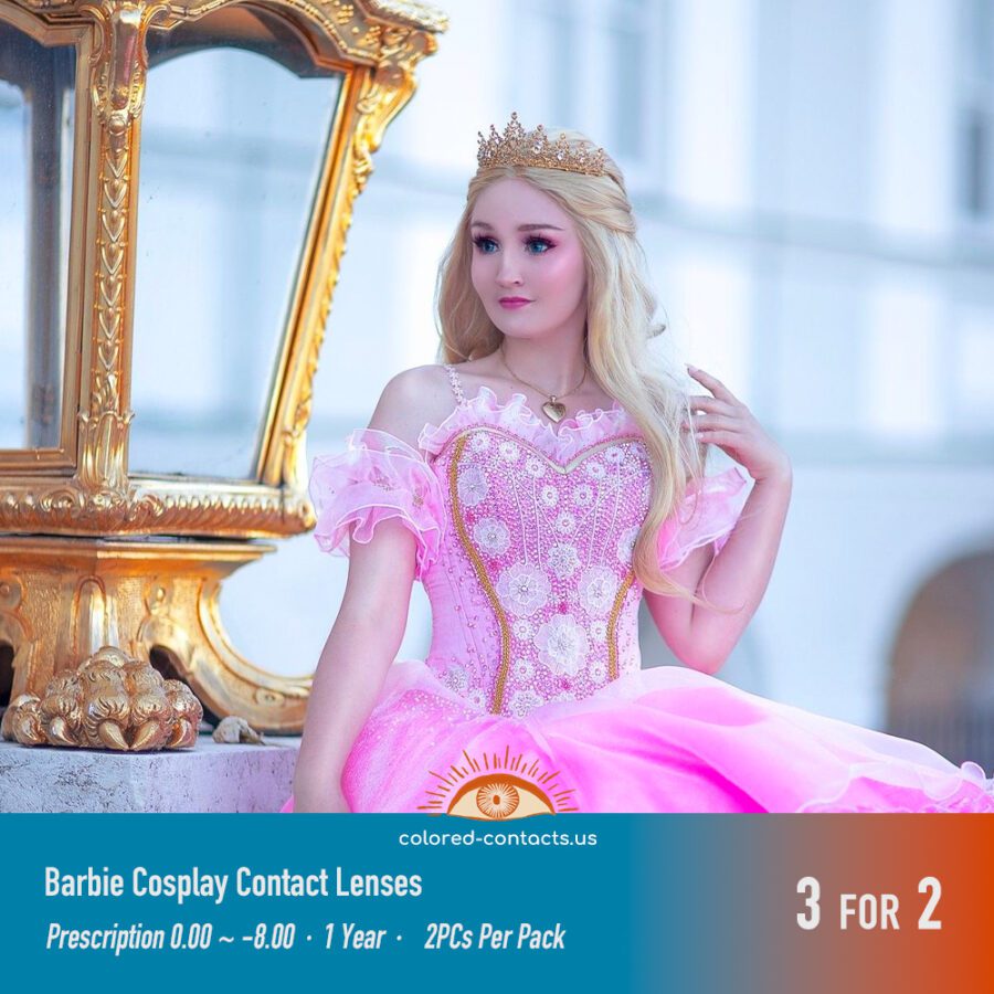 Barbie Cosplay Contact Lenses - Image 3