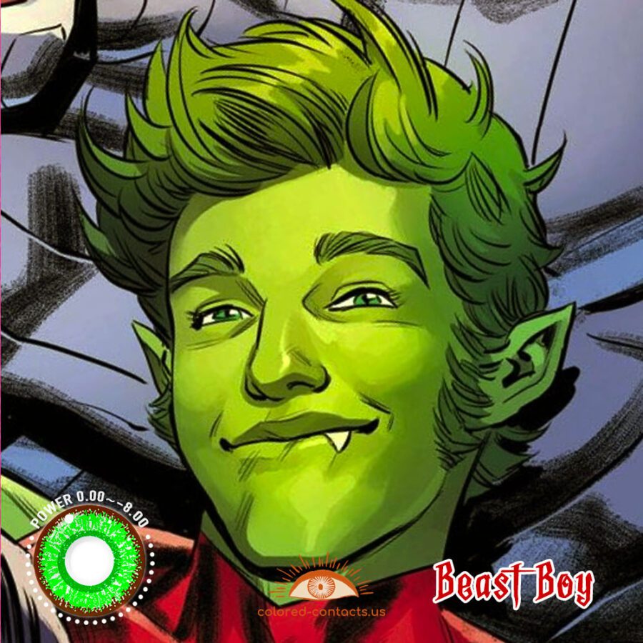 Beast Boy Cosplay Contact Lenses